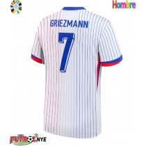 Camiseta Francia Antoine Griezmann #7 Visitante Equipación Eurocopa 2024 manga corta